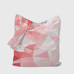 Сумка-шопер Pink abstraction, цвет: 3D-принт