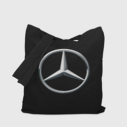 Сумка-шопер MERCEDES-BENZ CARBON, цвет: 3D-принт