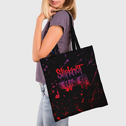 Сумка-шопер SLIPKNOT, цвет: 3D-принт — фото 2