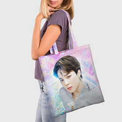 Сумка-шопер БТС 2020 Season Greeting Чимин, цвет: 3D-принт — фото 2
