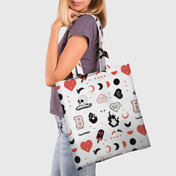 Сумка-шопер Приключения Сабрины, цвет: 3D-принт — фото 2
