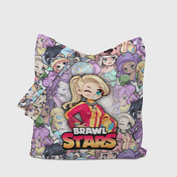 Сумка-шопер BrawlStars Girls Oko, цвет: 3D-принт