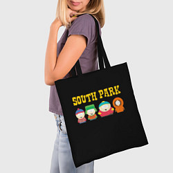 Сумка-шопер South Park, цвет: 3D-принт — фото 2