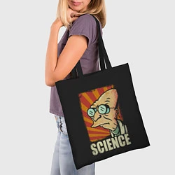 Сумка-шопер Futurama Science, цвет: 3D-принт — фото 2