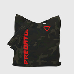 Сумка-шопер Predator Military, цвет: 3D-принт