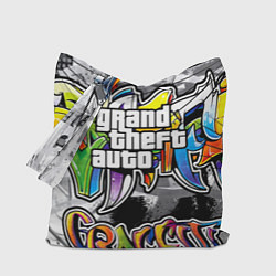 Сумка-шопер GTA, цвет: 3D-принт