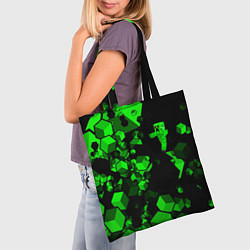 Сумка-шопер MINECRAFT CREEPER, цвет: 3D-принт — фото 2