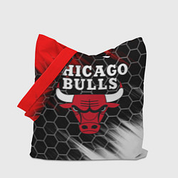 Сумка-шопер CHICAGO BULLS, цвет: 3D-принт