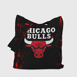 Сумка-шопер CHICAGO BULLS, цвет: 3D-принт