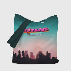 Сумка-шопер HOTLINE MIAMI, цвет: 3D-принт