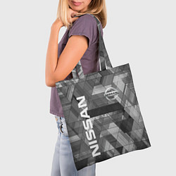 Сумка-шопер NISSAN, цвет: 3D-принт — фото 2