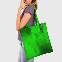 Сумка-шопер GREEN, цвет: 3D-принт — фото 2