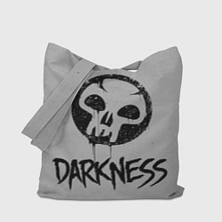 Сумка-шопер Emblems Darkness, цвет: 3D-принт