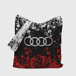 Сумка-шопер AUDI, цвет: 3D-принт