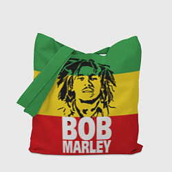 Сумка-шопер Bob Marley, цвет: 3D-принт
