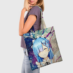 Сумка-шопер Re: Zero Жизнь с нуля, цвет: 3D-принт — фото 2