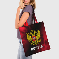Сумка-шопер RUSSIA РОССИЯ, цвет: 3D-принт — фото 2