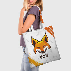 Сумка-шопер FOX, цвет: 3D-принт — фото 2