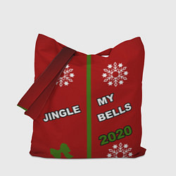 Сумка-шопер Jingle my bells 2020, цвет: 3D-принт
