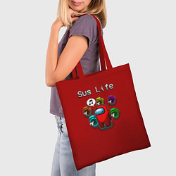 Сумка-шопер Sus Life, цвет: 3D-принт — фото 2