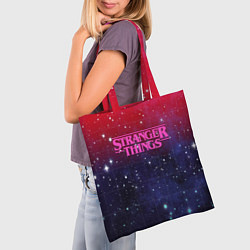 Сумка-шопер Stranger Things, цвет: 3D-принт — фото 2