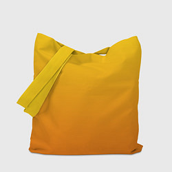 Сумка-шопер Оранжевый градиент, цвет: 3D-принт
