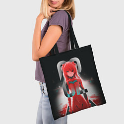Сумка-шопер Asuka Langley, цвет: 3D-принт — фото 2