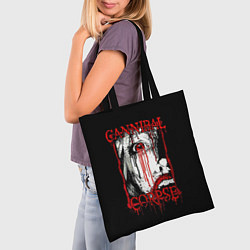 Сумка-шопер Cannibal Corpse 2, цвет: 3D-принт — фото 2