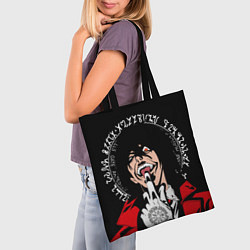 Сумка-шопер Хеллсинг, Алукард, цвет: 3D-принт — фото 2