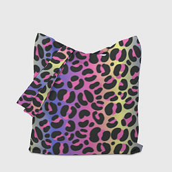 Сумка-шоппер Neon Leopard Pattern