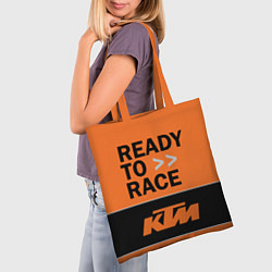 Сумка-шопер KTM READY TO RACE Z, цвет: 3D-принт — фото 2
