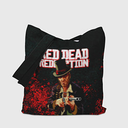Сумка-шопер Red Dead Redemption Bandit, цвет: 3D-принт