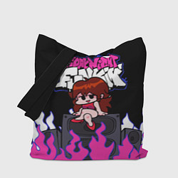 Сумка-шопер Girlfriend, цвет: 3D-принт