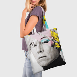 Сумка-шопер Энди Уорхол Andy Warhol, цвет: 3D-принт — фото 2