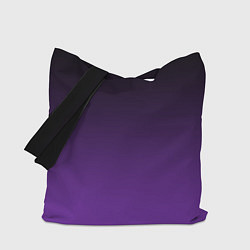 Сумка-шоппер Ночной градиент Фиолетовый