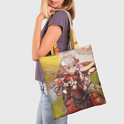 Сумка-шопер Kaedehara Kazuha, цвет: 3D-принт — фото 2