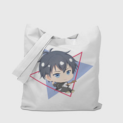 Сумка-шоппер Рицка Уэнояма с треугольниками