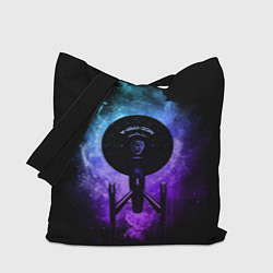 Сумка-шопер Star Trek, USS Enterprise, цвет: 3D-принт