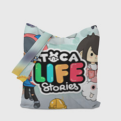 Сумка-шопер Toca Life: Stories, цвет: 3D-принт