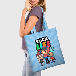 Сумка-шопер Toca Life World, цвет: 3D-принт — фото 2