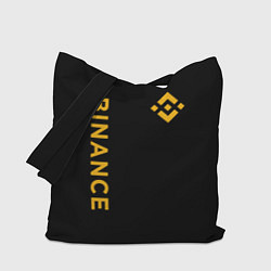 Сумка-шоппер БИНАНС ЛОГО КАРБОН BINANCE LOGO