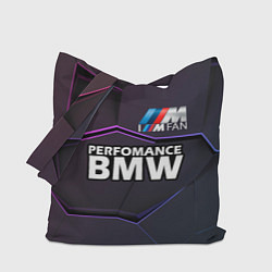 Сумка-шопер BMW Perfomance, цвет: 3D-принт