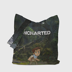 Сумка-шопер Uncharted На картах не значится, цвет: 3D-принт