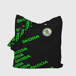 Сумка-шоппер SKODA LINE LOGO STYLE GREEN