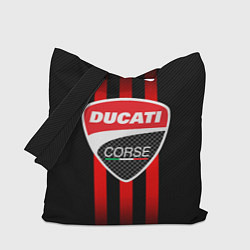 Сумка-шоппер DUCATI CARBON LOGO ITALY CONCERN