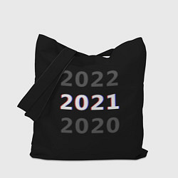Сумка-шопер 2020 2021 2022, цвет: 3D-принт