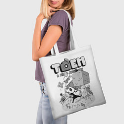 Сумка-шопер TOEM A PHOTO ADVENTURE, цвет: 3D-принт — фото 2