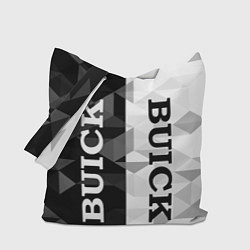 Сумка-шопер Buick Black And White, цвет: 3D-принт