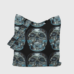 Сумка-шоппер Skulls pattern 2028