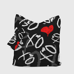 Сумка-шопер The Weeknd - XO, цвет: 3D-принт